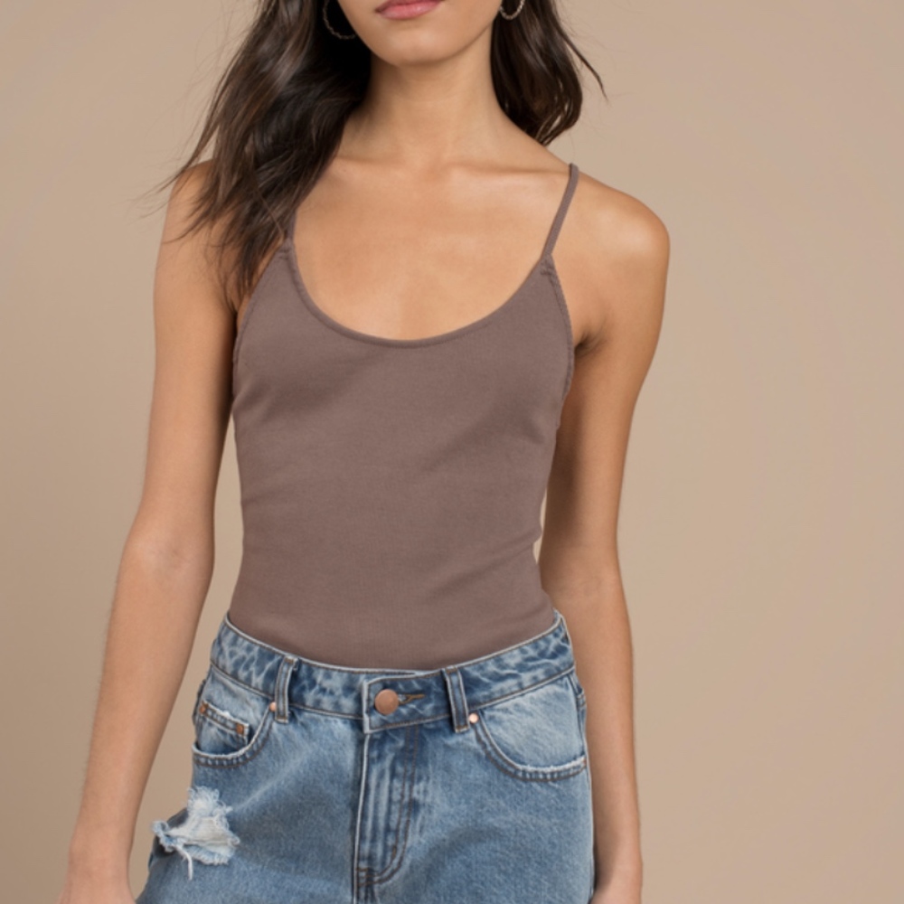 Brown bodysuit - TOBI